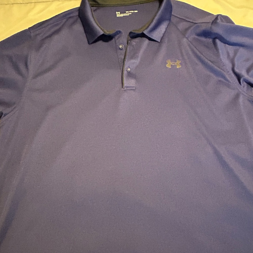 Under Armour Deep Blue Performance Hoodie - Picture 3 of 4